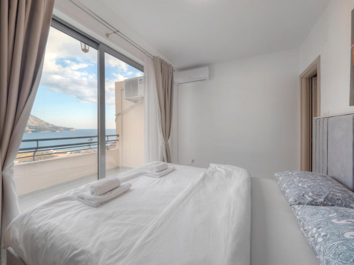 Sea View Two Bedroom Family Apartment With Pool - Sunset Ivanovici Bečići Zewnętrze zdjęcie